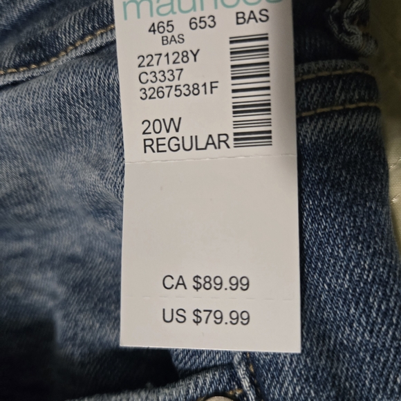 KanKan Cuffed Jeans NWT - Picture 5 of 5
